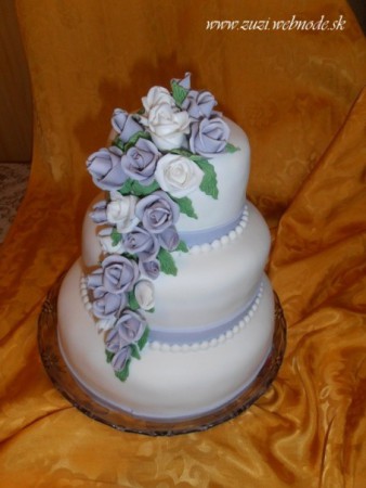 svadobná s ružami