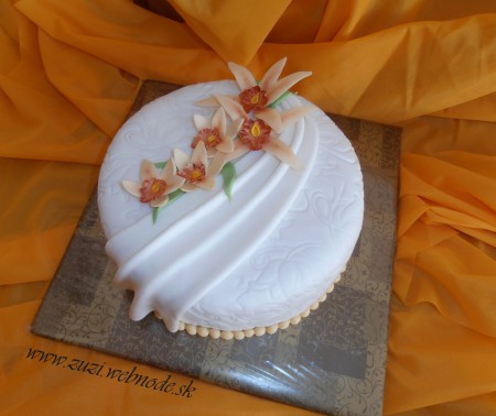 Svadobná s orchideami