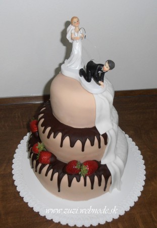 Svadobná s jahodami